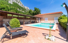 Awesome home in Bribir with Outdoor swimming pool and 4 Bedrooms